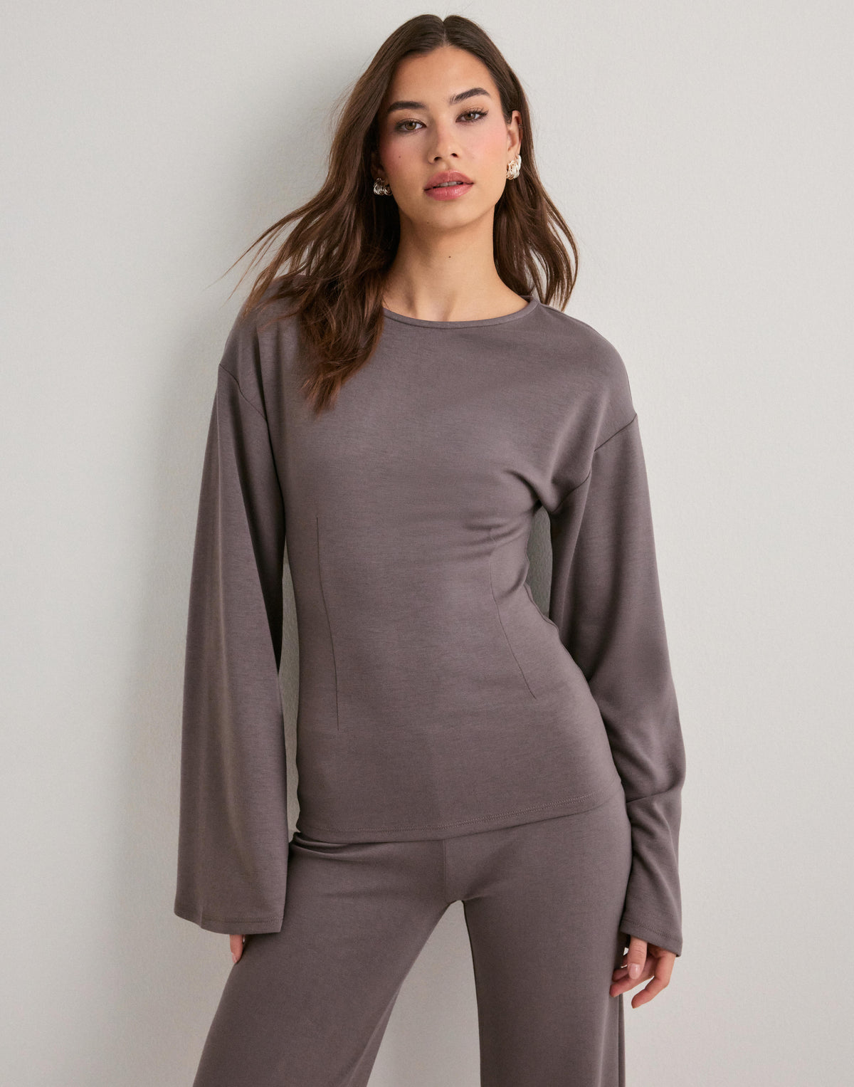 Elyana - Louise Sweat Set TAUPE