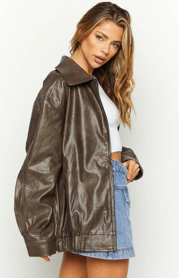 Elyana - Abbi Leather Jacket