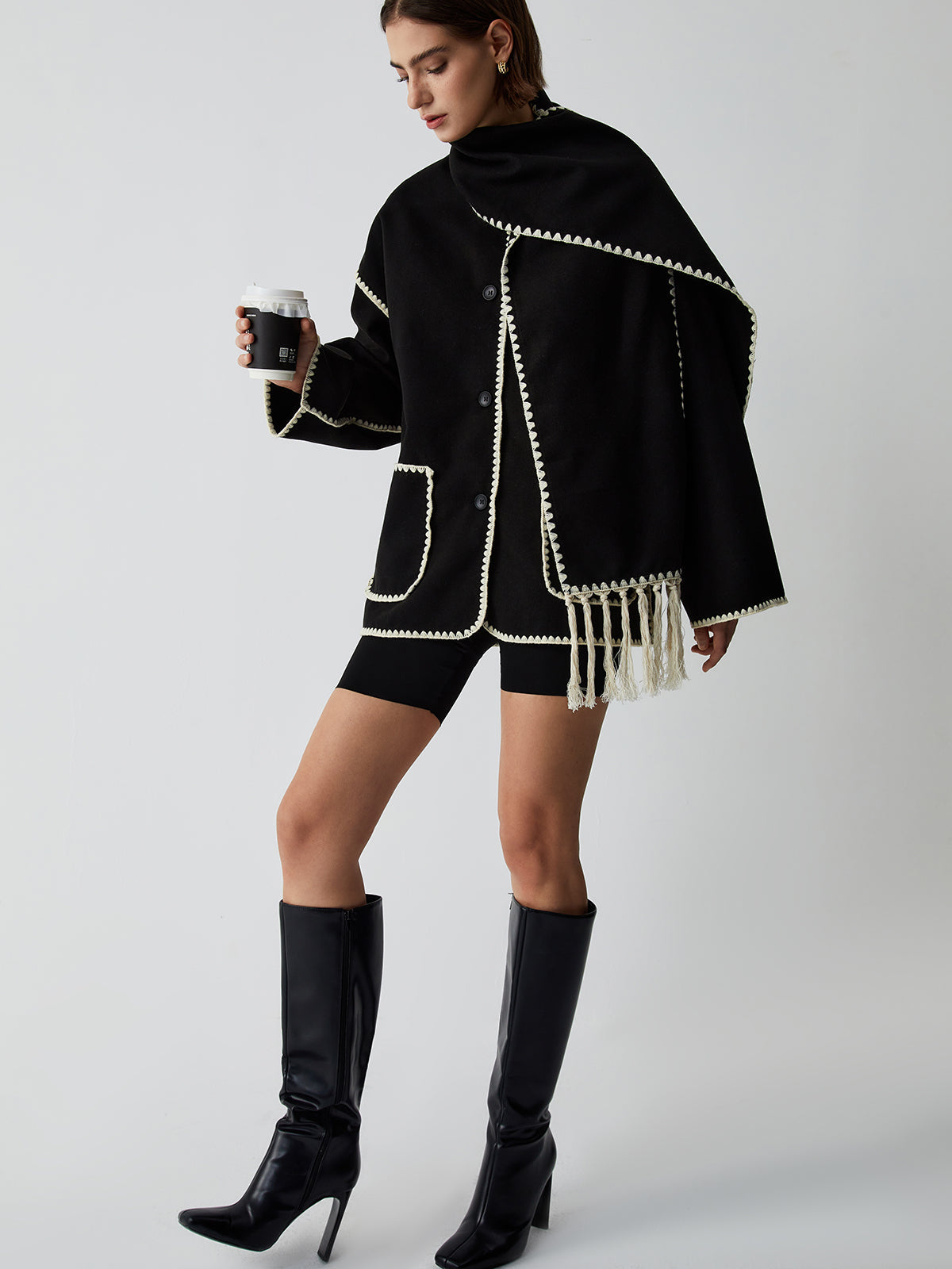 Elyana - Colette Scarf Jacket