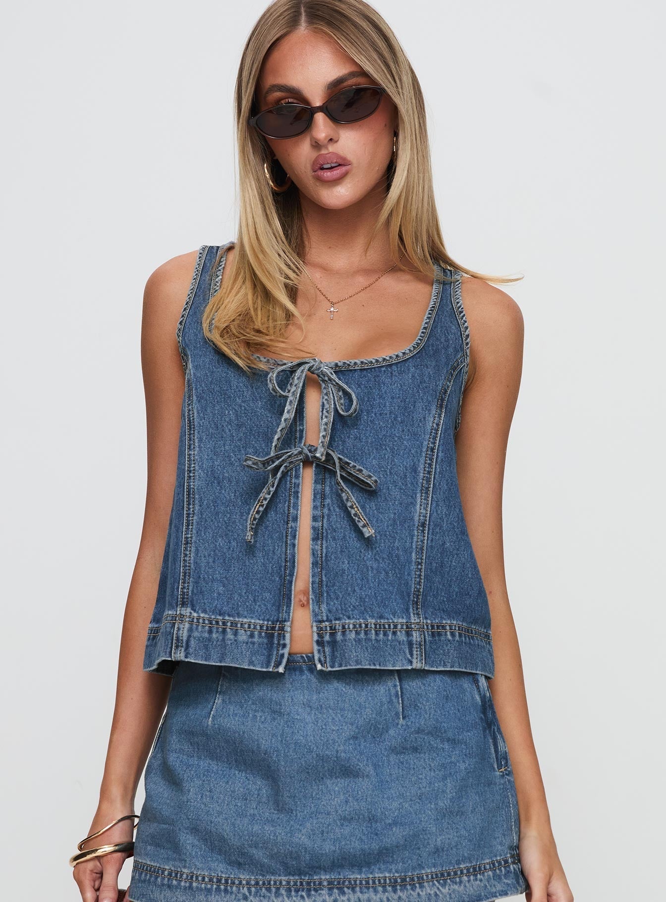 Elyana - Priscilia Denim Set