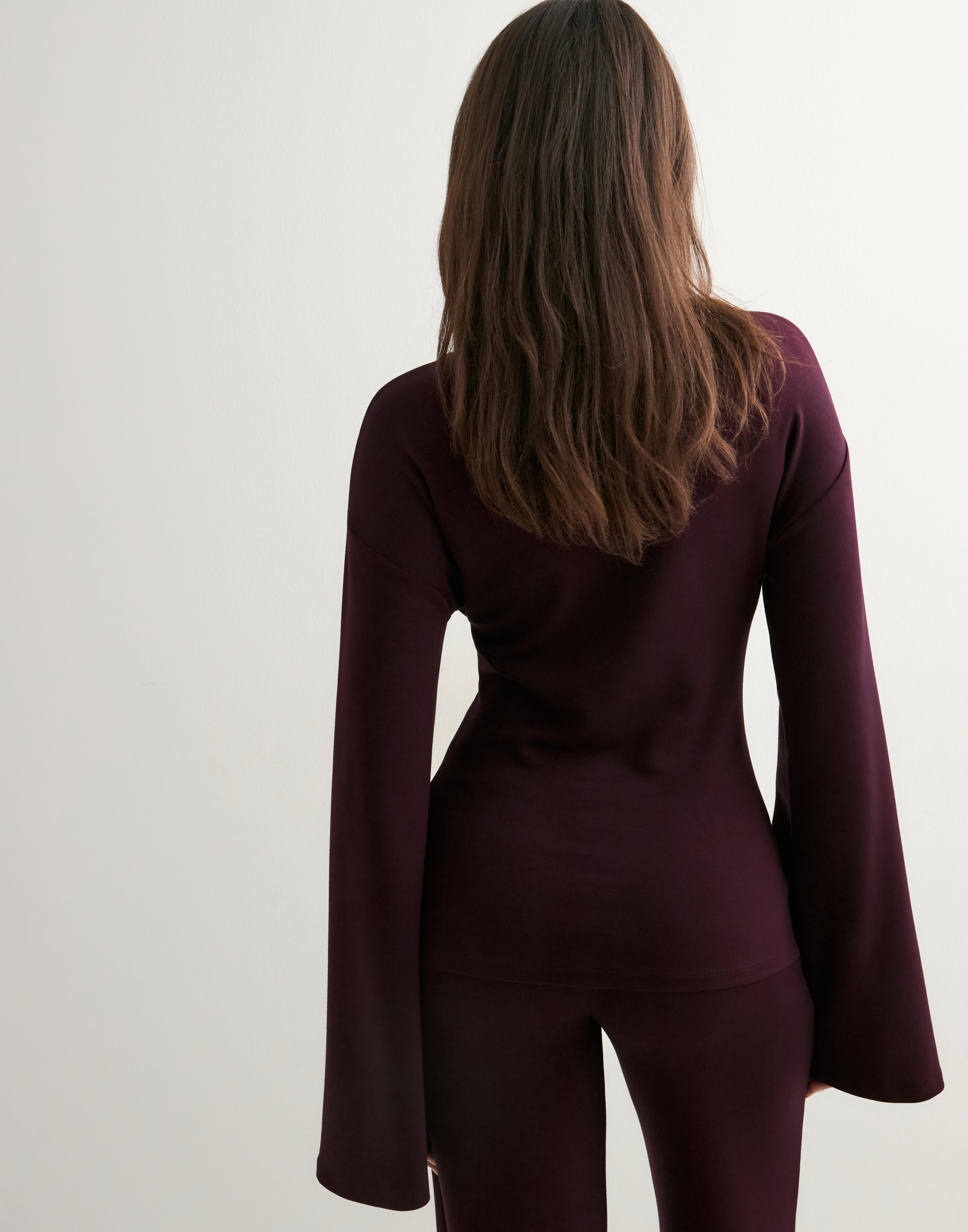 Elyana - Louise Sweat Set BURGUNDY