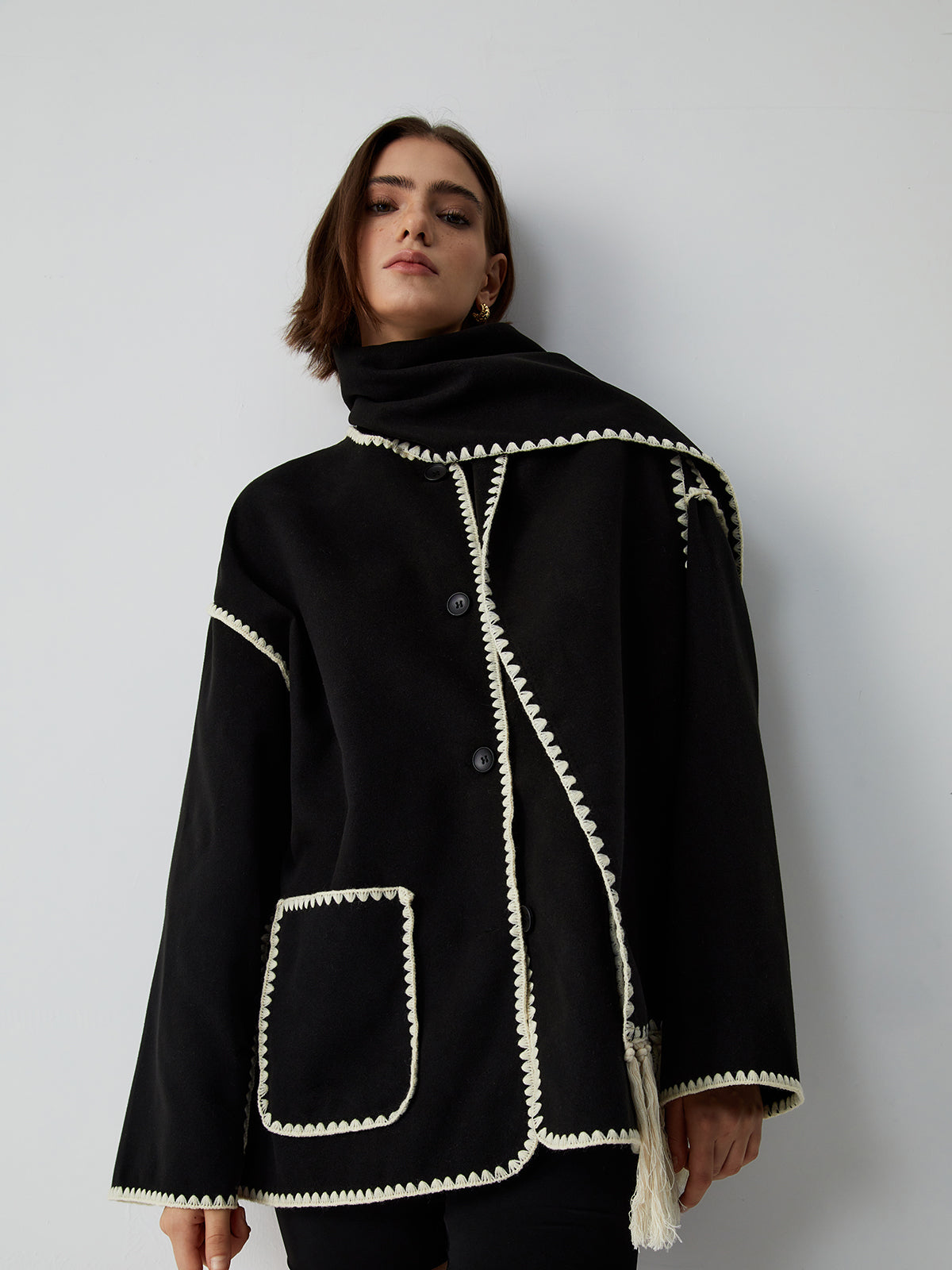 Elyana - Colette Scarf Jacket