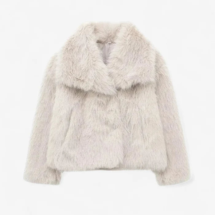 Elyana - Giacca in pelliccia romana