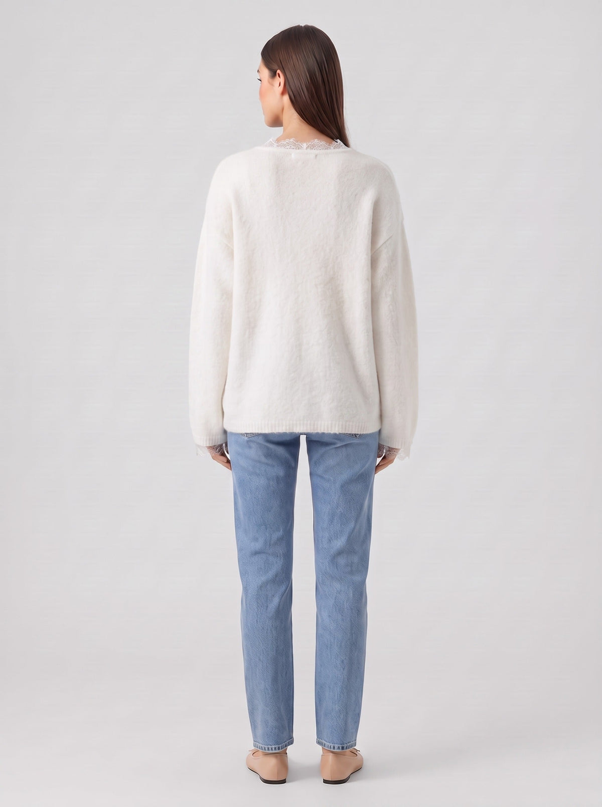 Elyana - Célestine Sweater WHITE