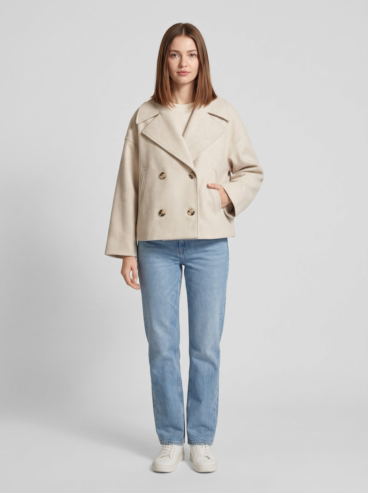Elyana - Chloe Coat BEIGE